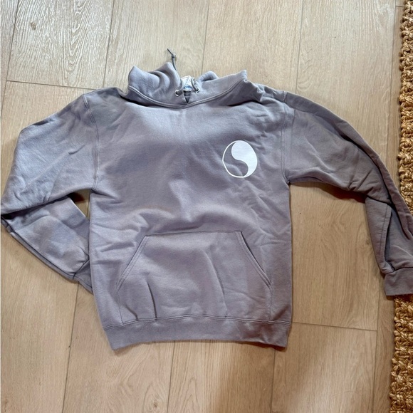 Unisex Free & Easy “Don’t Trip” Grey Sweatshirt Hoodie - Picture 3 of 3